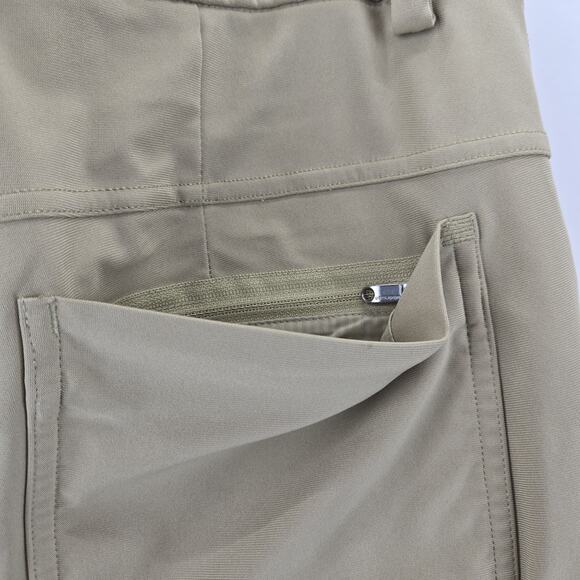 Lululemon ABC Pants Mens 34 x 32 Khaki Tan Classic Fit Stretch Career Casual - Picture 5 of 11